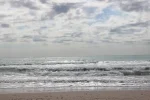 Bewölkung über dem Meer